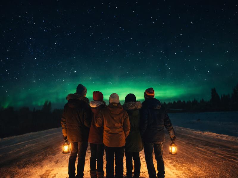 our team at rovaniemi